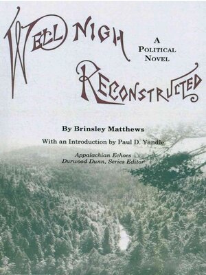 cover image of Well-Nigh Reconstructed